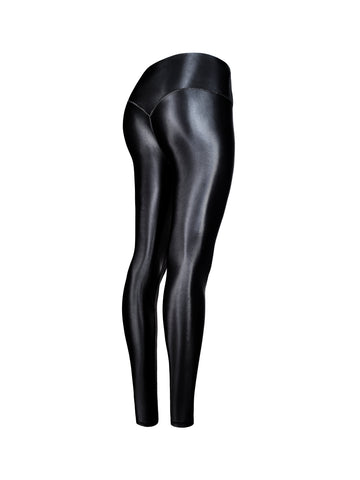 EMILY LEGGINGS IN BLACK | GOLD ROSE