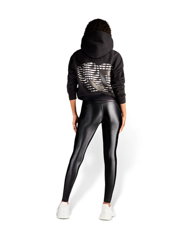 LIBERTY LOVE LEGGINGS IN BLACK | BLACK SHINE